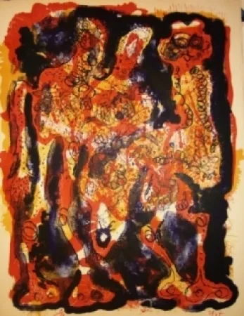 Lithograph Nieto - Dos d'äne