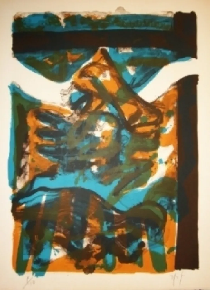 Lithograph Nieto - Naima