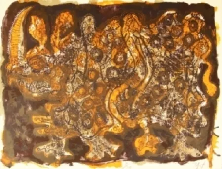 Lithograph Nieto -  Nashorn 