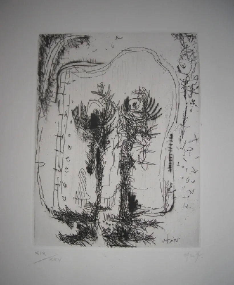 Engraving Nieto - The international avant garde 4