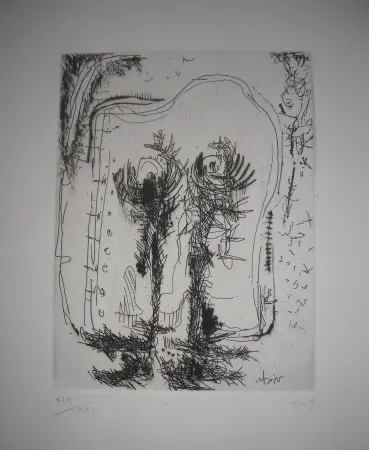Engraving Nieto - The international avant garde 4