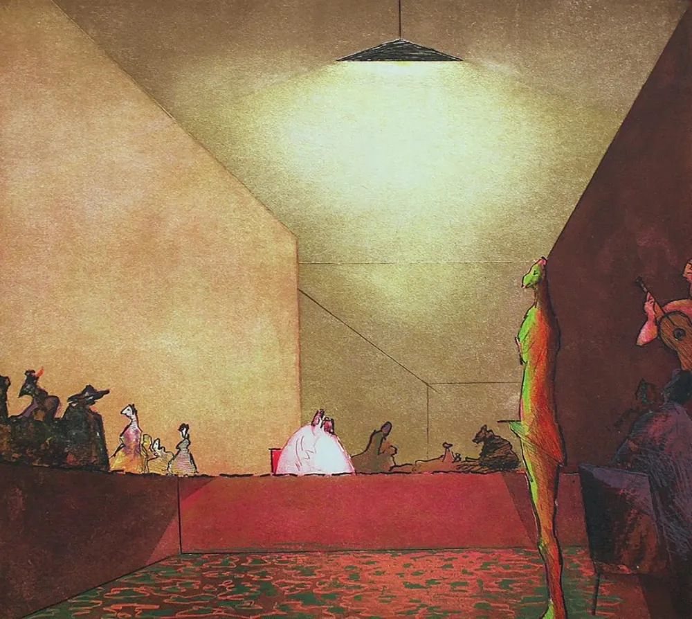 Etching And Aquatint Nieuwenhuys - L'ultima cena