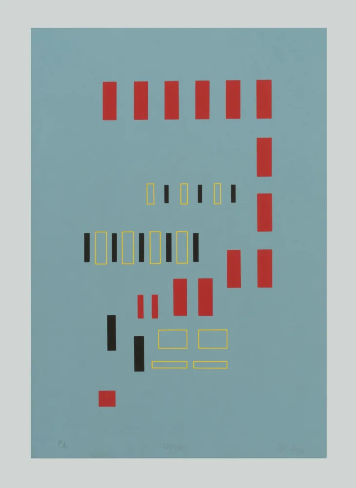 Screenprint Nigro - Composizione