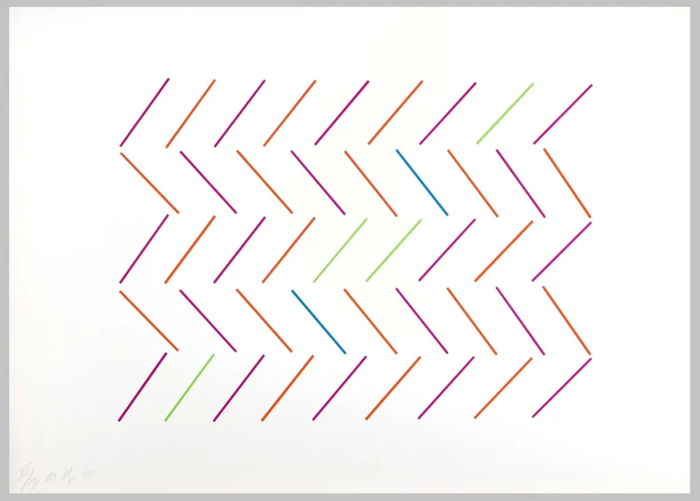 Lithograph Nigro - Composizione 