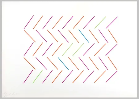 Lithograph Nigro - Composizione 