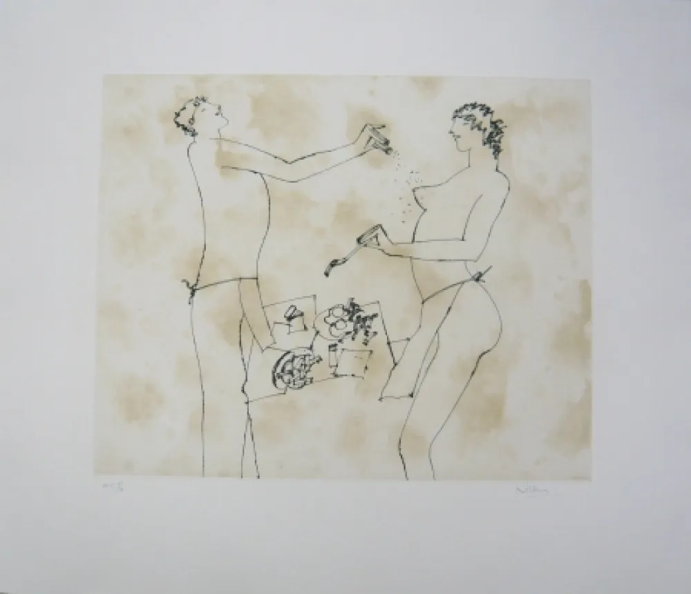 Etching Nissen - Capers 5