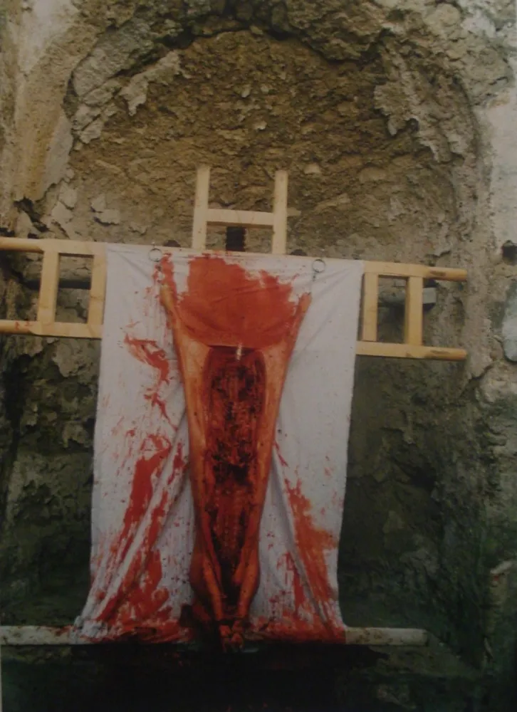 Photography Nitsch - 96 Aktion – Giardini San Martino, Napoli, I