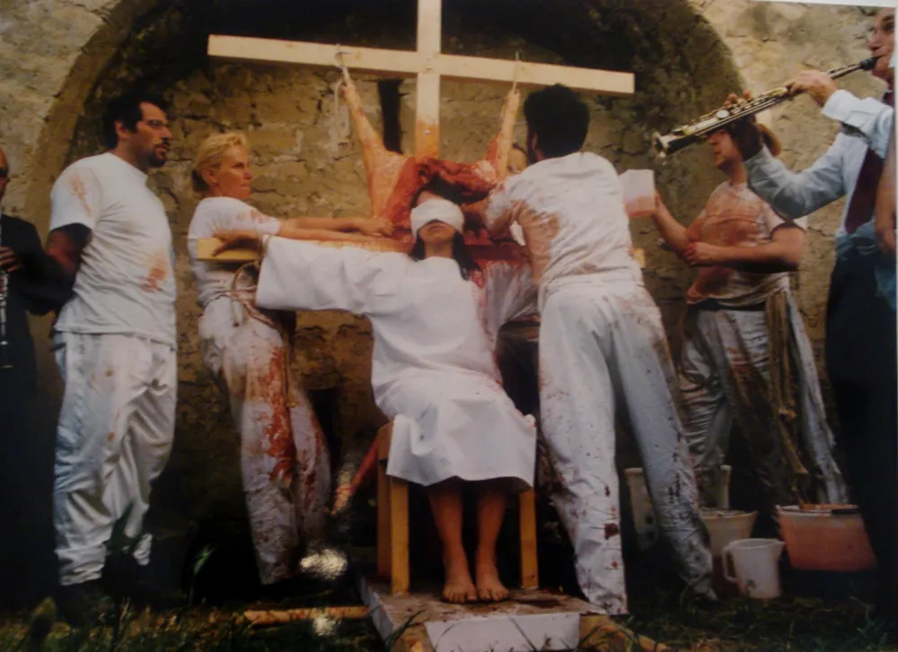 Photography Nitsch - 96 Aktion – Giardini San Martino, Napoli, T