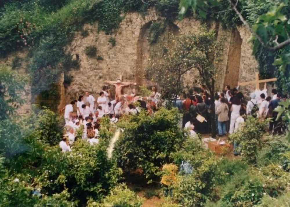 Photography Nitsch - Azione N. 96 – Giardini S. Martino A Napoli