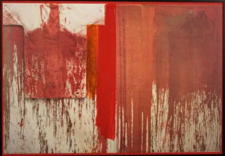 Lithograph Nitsch - SENZA TITOLO