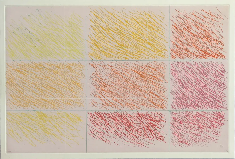 Etching And Aquatint Noland - Marron