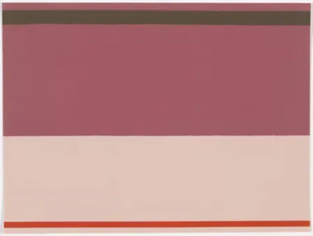 Screenprint Noland - Untitled from The New York Collection for Stockholm