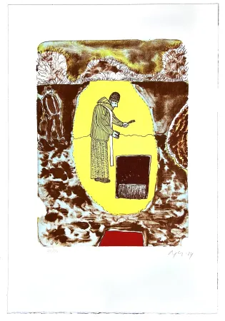 Lithograph Nørgaard - Mémoire d'outre tombe 2