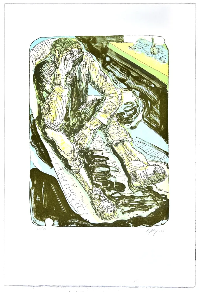 Lithograph Nørgaard - Mémoire d'outre tombe 3