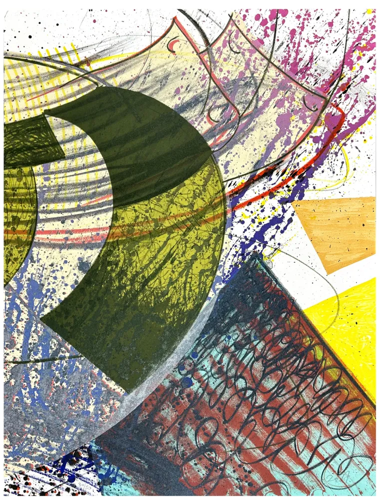 Lithograph Nørgard - 5