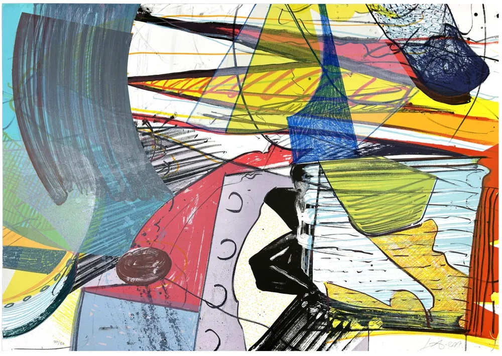 Lithograph Nørgard - 7