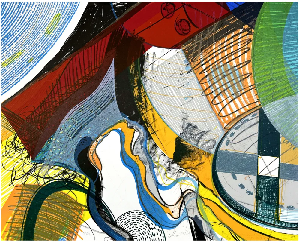 Lithograph Nørgard - 8