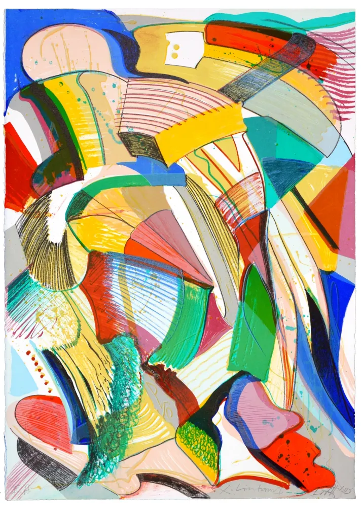 Lithograph Nørgard - X-liontamer II