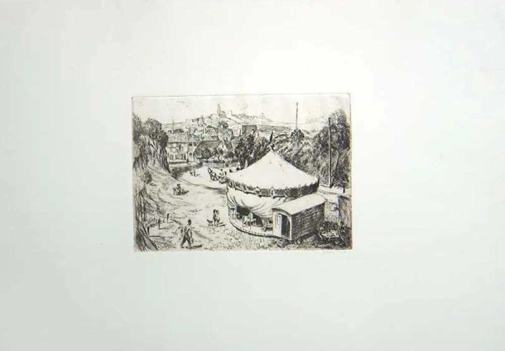 Etching North  - Untitled (Carousel)