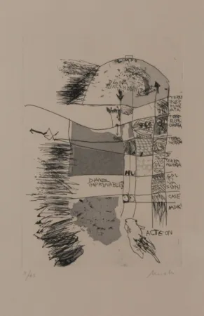 Lithograph Novelli - DAS BAD DER DIANA