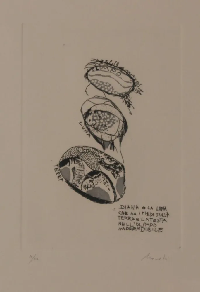 Lithograph Novelli - DAS BAD DER DIANA