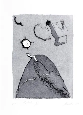 Etching And Aquatint Novelli - Il grande meccanico