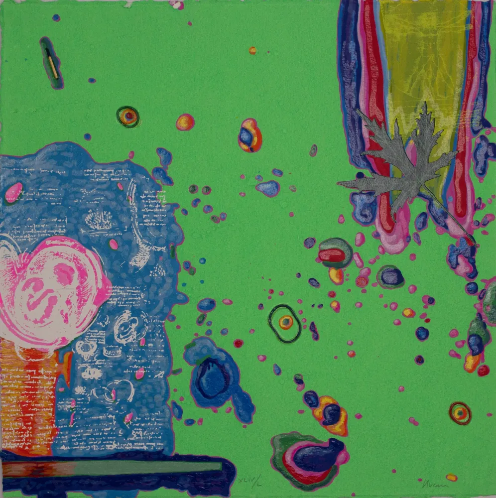 Screenprint Nucara - Omaggio a Leonardo