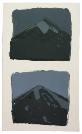 Lithograph Nupen - Oppklaring Mot Natt