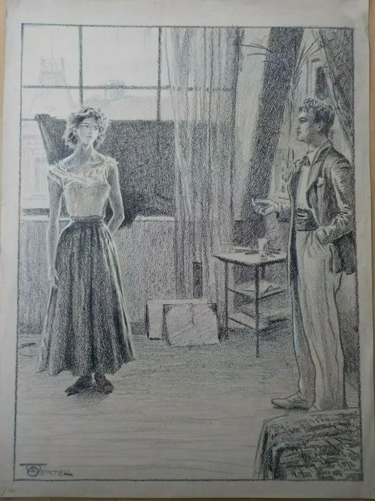 No Technical Oertel - Maler und Modell / Artist and Model