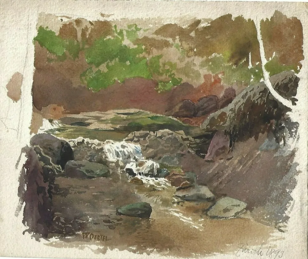 No Technical Oertel - Untitled (landscape near Zurich)