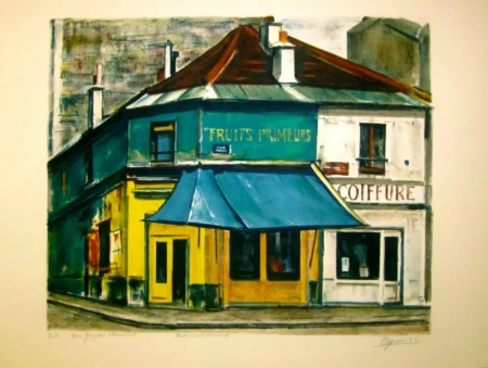 Lithograph Oguiss  - Untitled