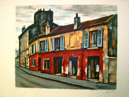 Lithograph Oguiss  - Untitled