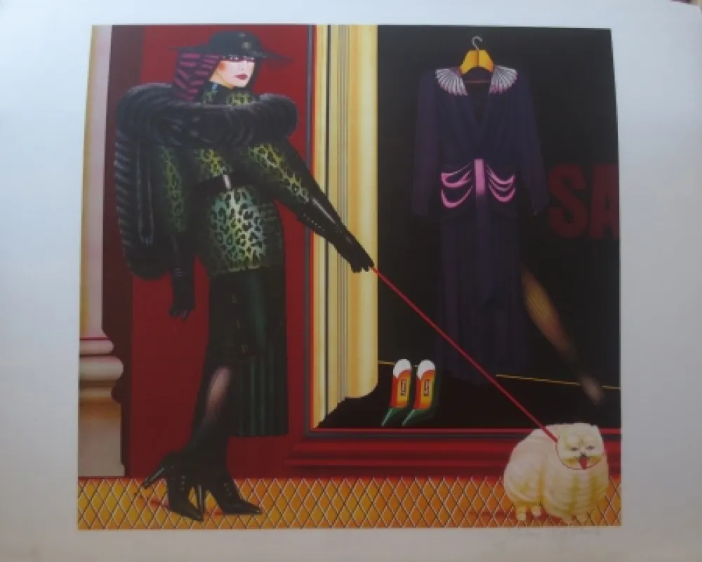 Lithograph Okshteyn - Sale