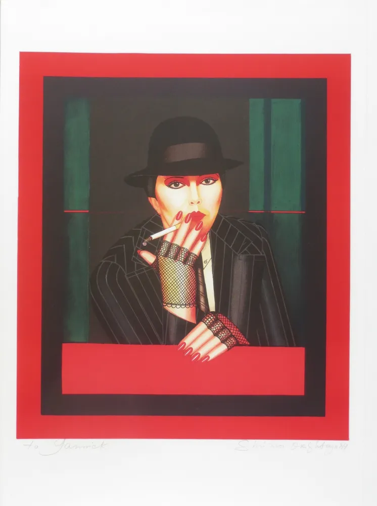 Lithograph Okshteyn - Take five