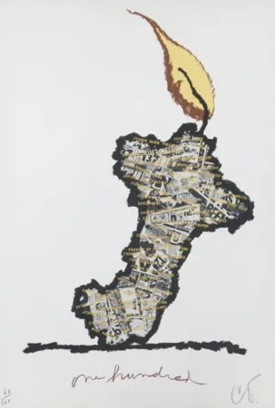 Screenprint Oldenburg - Centennial Print for the Judson Memorial Church