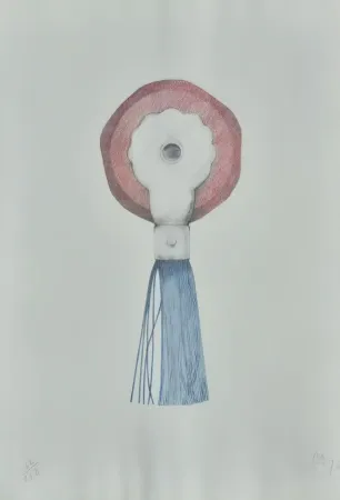 Lithograph Oldenburg - Eraser