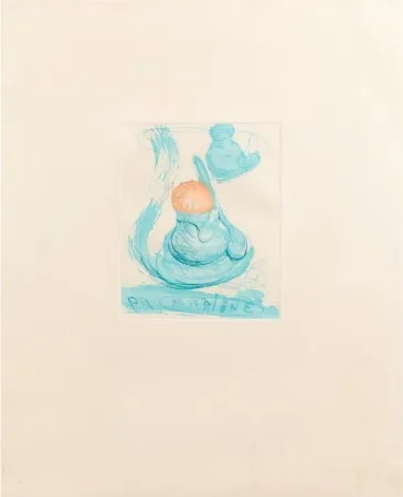 Etching And Aquatint Oldenburg - Ice cream desserts - Praline (A. & P. 162)