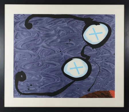 Screenprint Oldenburg - Icons in a Smoke-filled Room