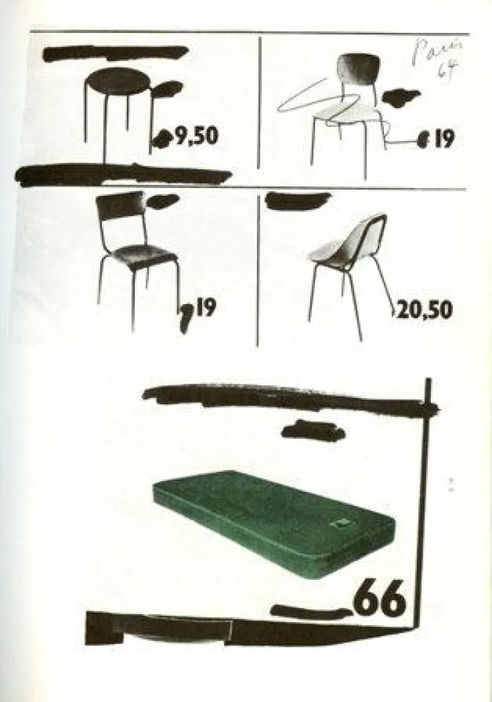 Lithograph Oldenburg - Notes in hand