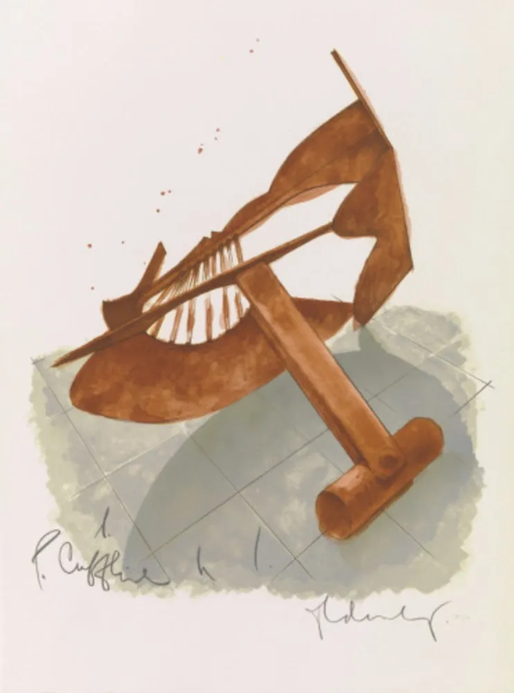 Lithograph Oldenburg - Picasso Cufflink