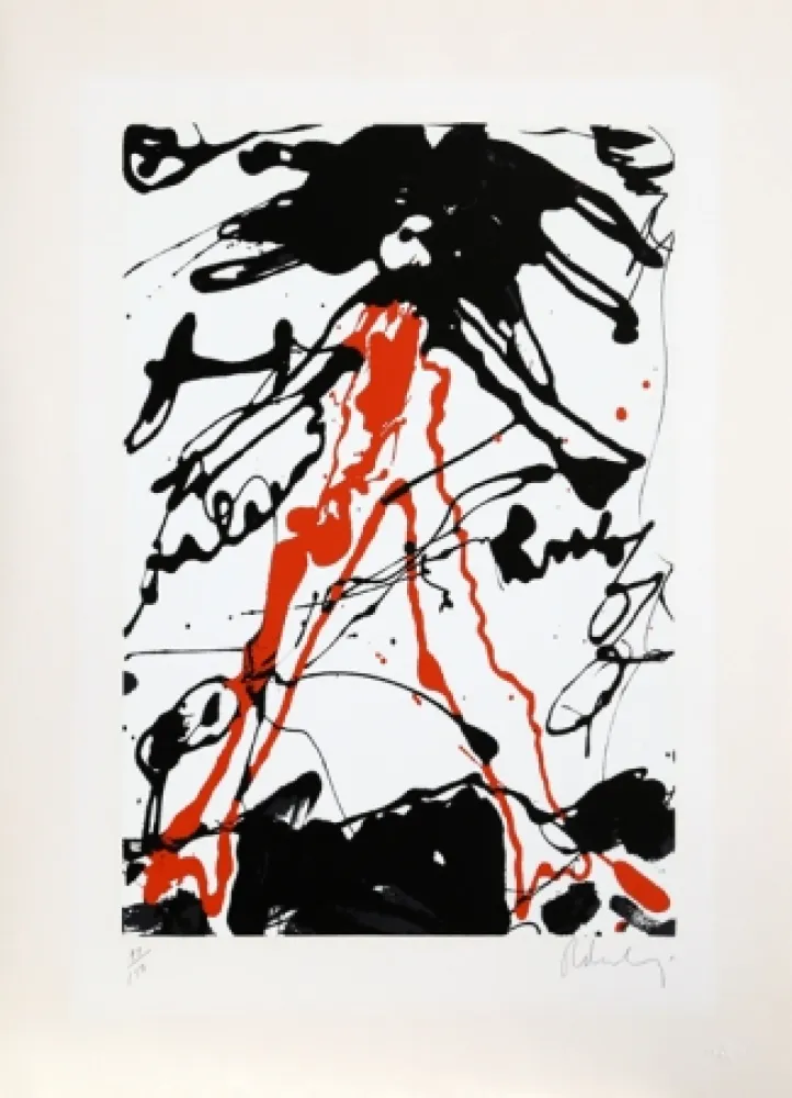 Screenprint Oldenburg - Striding Figure