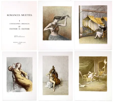 Lithograph Olivier O - Romances Muettes