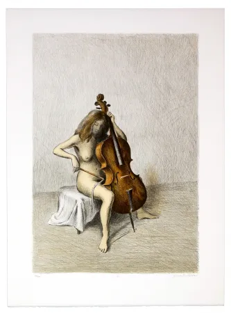 Lithograph Olivier O - Romances Muettes (Chanson bègues)