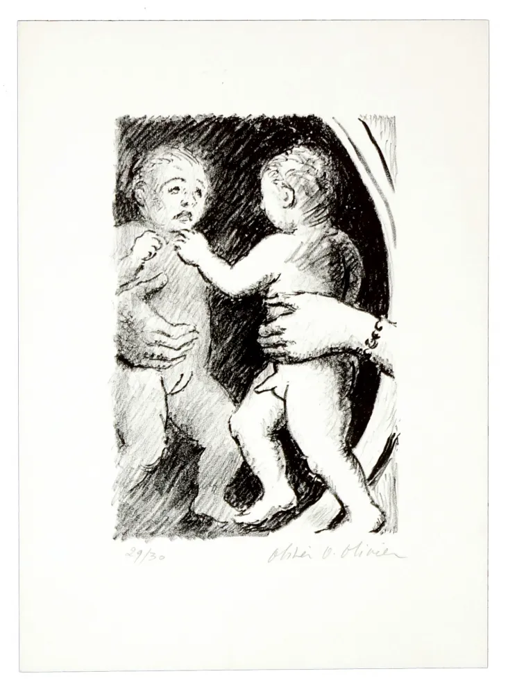 Lithograph Olivier O - Sans titre