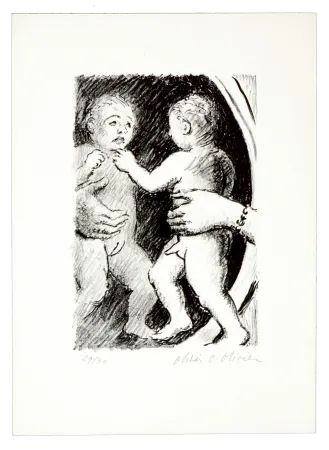 Lithograph Olivier O - Sans titre