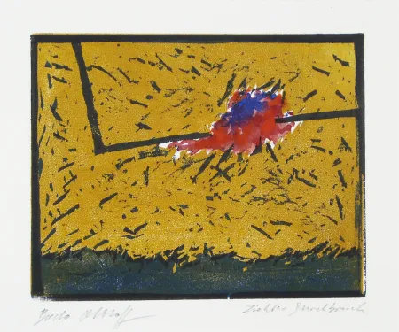 Woodcut Olthoff - Lichter Durchbruch (Light Breakthrough)