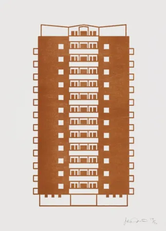 Woodcut Opie - Apartment 3