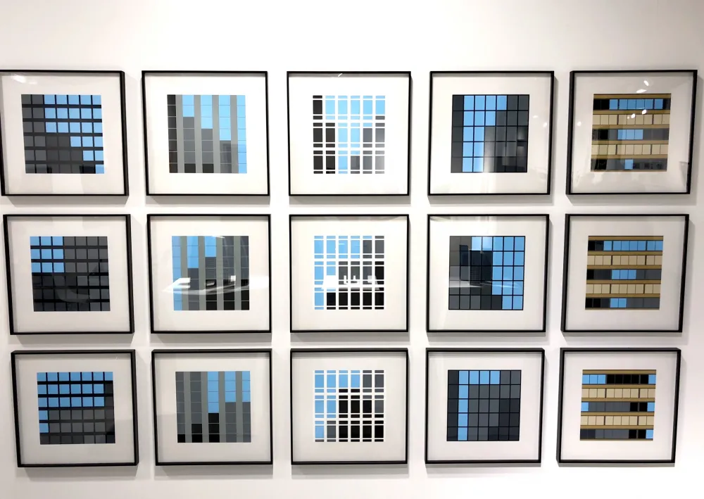 Screenprint Opie - Office Windows