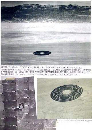 Lithograph Oppenheim - Devil's Hole