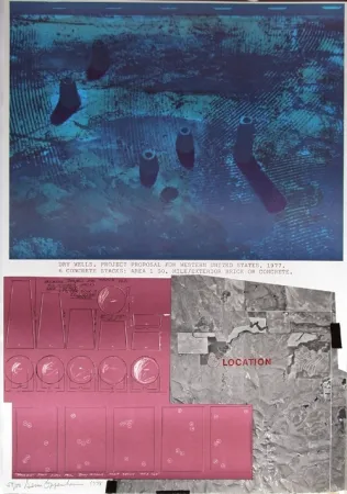Lithograph Oppenheim - Dry Wells
